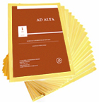 AD ALTA: JOURNAL OF INTERDISCIPLINARY RESEARCH